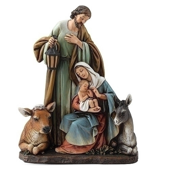 Holy Family with Animal Figure