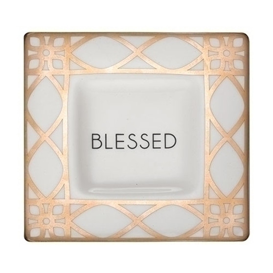 Gold Intention Tray, Blessed