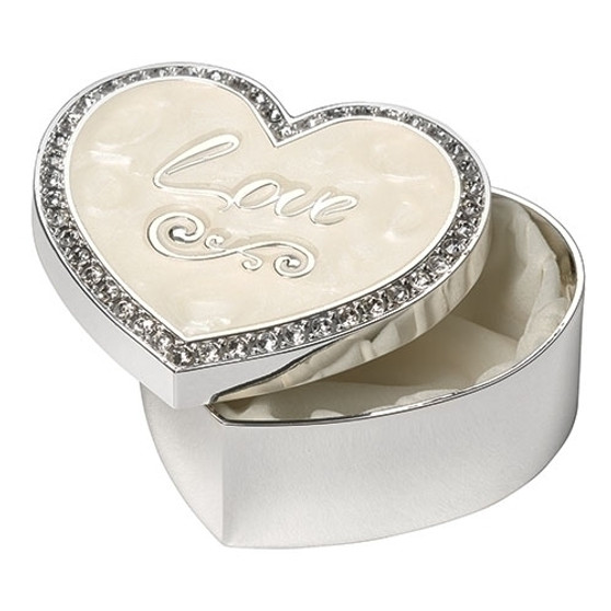 Pearlized Love Keepsake Box