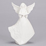 8.5" White Porcelain Angel