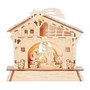 6.5" LED Plywood Nativity Scene