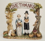 "Give Thanks" Pilgrim Figure