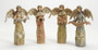 Carved Angel Figures, Set of 4