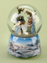 Musical Nativity with Canopy Glitterdome