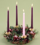 Berry/Pine Advent Wreath