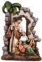 Holy Family Under Palm Figure