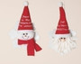 Snowman Santa Ornaments