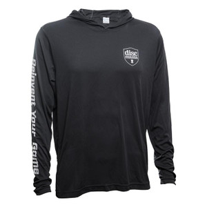 Discmania Cooling Performance Long Sleeved Hooded T-Shirt Discmania Cooling Performance Long Sleeved Hooded T-Shirt