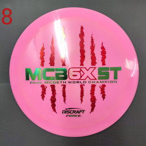 Discraft Force - MCB6XST - ESP Line - | 12 | 5 | 0 | 3 | - Overstable - 173-174g - #8 Discraft Force - MCB6XST - ESP Line - | 12 | 5 | 0 | 3 | - Overstable - 173-174g - #8