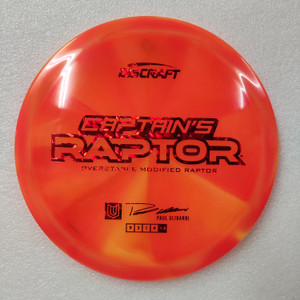 Discraft 2025 Captain's Raptor - Paul Ulibarri Limited Edition - Z Swirl - | 9 | 3 | 1 | 4 | - Overstable - #2 - 173-174g Discraft 2025 Captain's Raptor - Paul Ulibarri Limited Edition - Z Swirl - | 9 | 3 | 1 | 4 | - Overstable - #2 - 173-174g