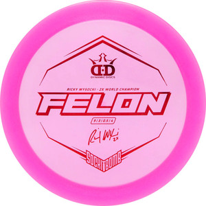 Dynamic Discs Felon - Ricky Wysocki Sockibomb Stamp - Lucid Ice Glimmer Line - | 9 | 3 | 0.5 | 4 | - Overstable Dynamic Discs Felon - Ricky Wysocki Sockibomb Stamp - Lucid Ice Glimmer Line - | 9 | 3 | 0.5 | 4 | - Overstable