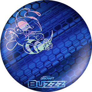 Discraft Buzzz - Honeycomb Blue - ESP Full Foil SuperColor - | 5 | 4 | -1 | 1 | - Stable-Straight