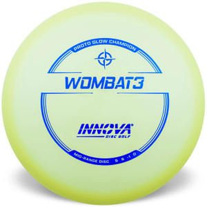 Innova Wombat3 - Champion Proto Glow - | 5 | 6 | -1 | 0 | - Slightly Understable