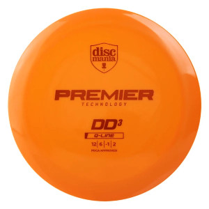 Discmania DD3 - Premier Q-Line - | 12 | 6 | -1 | 2 | - Moderately Overstable