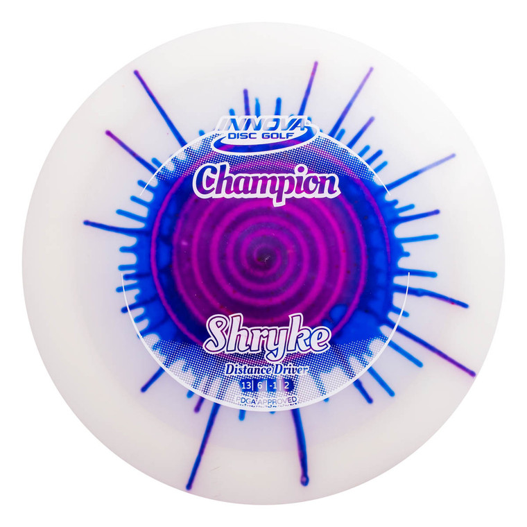 Disc colour and stamp design may vary.