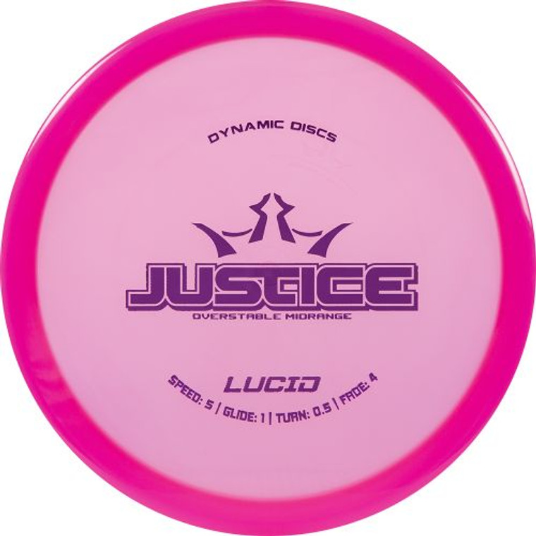 Dynamic Discs Justice - Lucid Line - | 5 | 1 | 0.5 | 4 | - Overstable