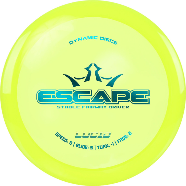 Dynamic Discs Escape - Lucid - | 9 | 5 | -1 | 2 | - Stable-Straight