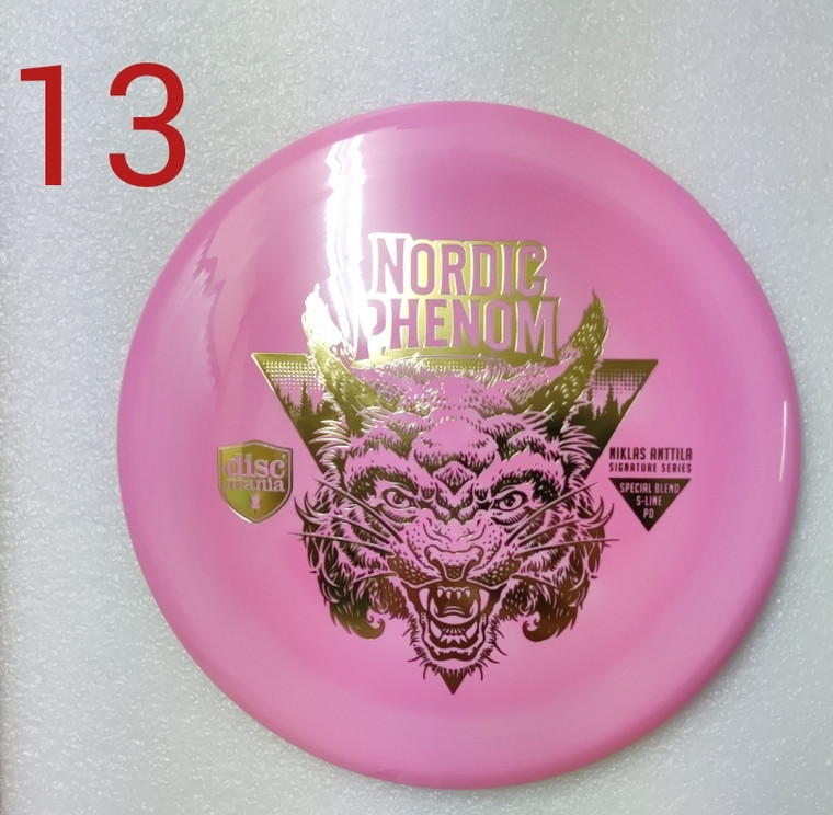 Discmania PD - Nordic Phenom - Niklas Anttila Signature Series - S Line - | 10 | 4 | 0 | 3 | - Overstable - 174g - #13