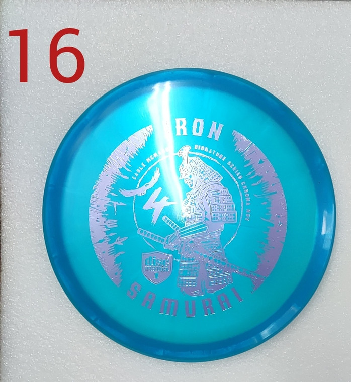 Discmania Iron Samurai 4 MD3 - Eagle McMahon Signature Series - Chroma Line - | 5 | 5 | 0 | 1 | - Stable-Straight - 175g - #16