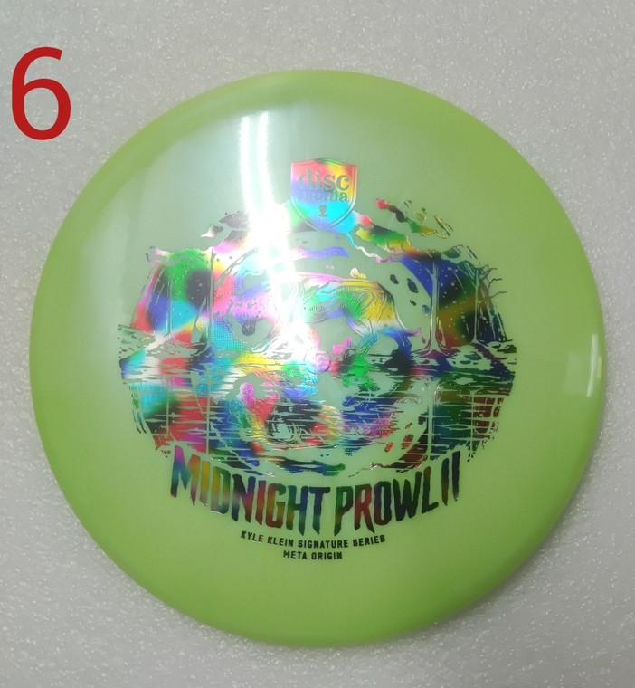 Discmania Midnight Prowl II - Origin - Kyle Klein Signature Series - Meta Line - | 5 | 5 | -1 | 1 | - Stable-Straight - 174g - #6