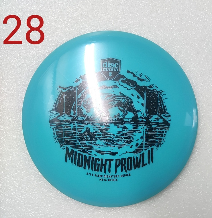 Discmania Midnight Prowl II - Origin - Kyle Klein Signature Series - Meta Line - | 5 | 5 | -1 | 1 | - Stable-Straight - 173g - #28