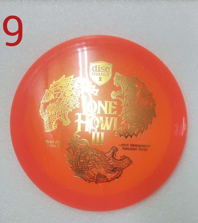 Discmania Lone Howl 3 - PD Colten Montgomery - Metal Flake C-Line - | 10 | 4 | 0 | 3 | - Overstable - 173g - #9