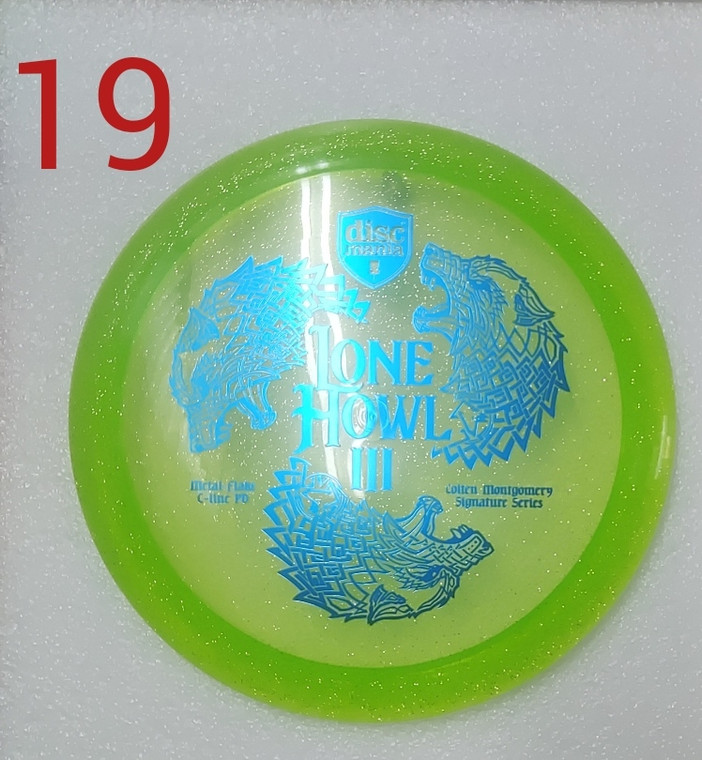 Discmania Lone Howl 3 - PD Colten Montgomery - Metal Flake C-Line - | 10 | 4 | 0 | 3 | - Overstable - 171g - #19