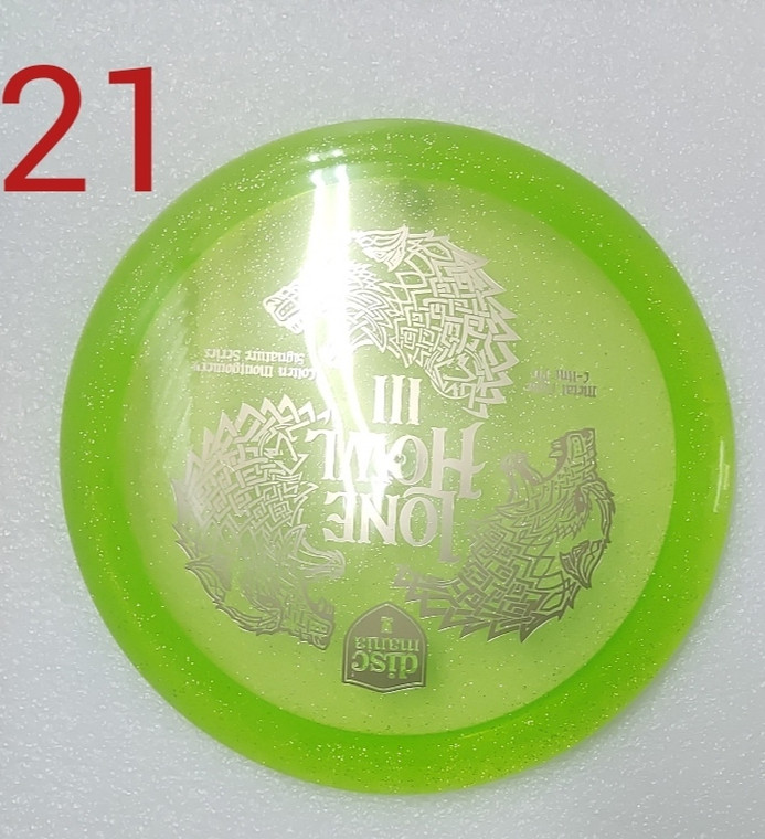 Discmania Lone Howl 3 - PD Colten Montgomery - Metal Flake C-Line - | 10 | 4 | 0 | 3 | - Overstable - 173g - #21