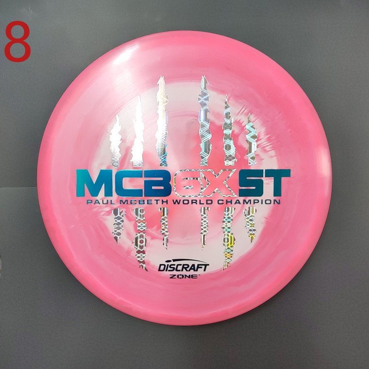 Discraft Zone - MCB6XST - ESP Line - | 4 | 3 | 0 | 3 | - Overstable - #8 - 173-174g