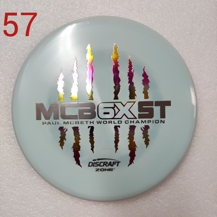 Discraft Zone - MCB6XST - ESP Line - | 4 | 3 | 0 | 3 | - Overstable - #57 - 173-174g