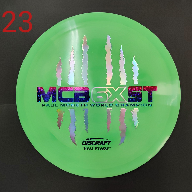 Discraft Vulture - MCB6XST - ESP Line - | 10 | 5 | 0 | 2 | - Slightly Overstable - 173-174g - #23