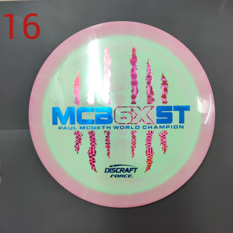 Discraft Force - MCB6XST - ESP Line - | 12 | 5 | 0 | 3 | - Overstable - 170-172g - #16