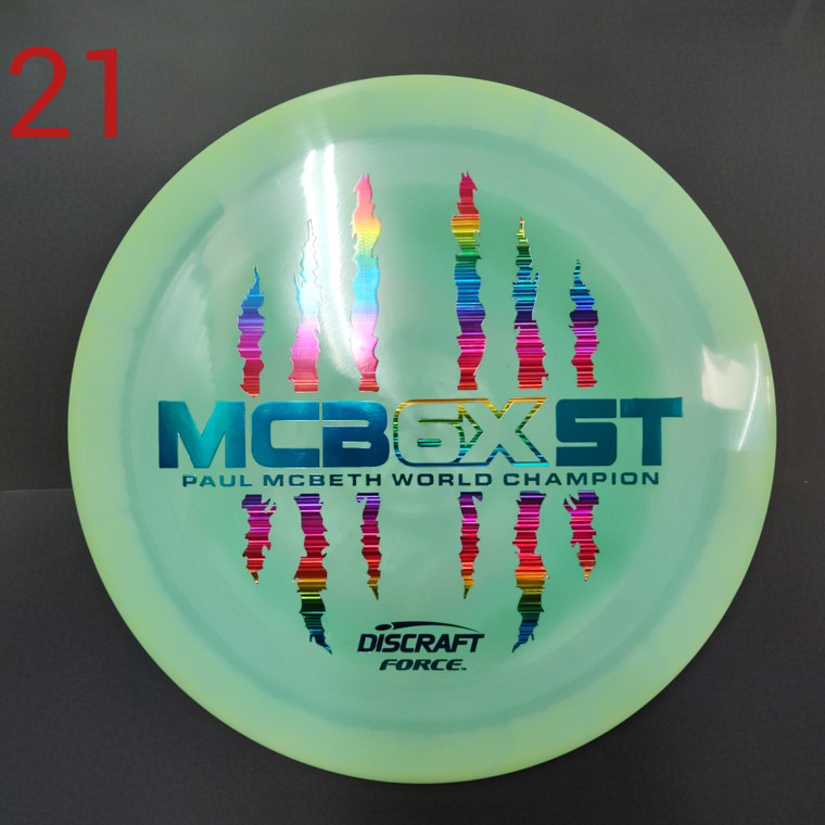 Discraft Force - MCB6XST - ESP Line - | 12 | 5 | 0 | 3 | - Overstable - 170-172g - #21