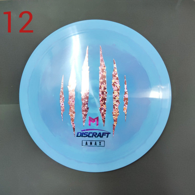 Discraft Anax - Paul McBeth 6X Commemorative Release - ESP Line - | 10 | 6 | 0 | 3 | - Overstable - 170-172g - #12