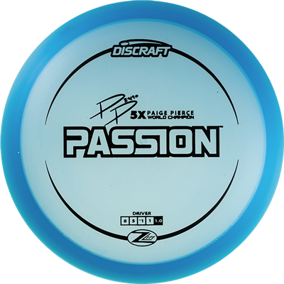 Discraft Passion - Paige Pierce - Zlite Line - | 8 | 5 | -1 | 1 | - Stable-Straight