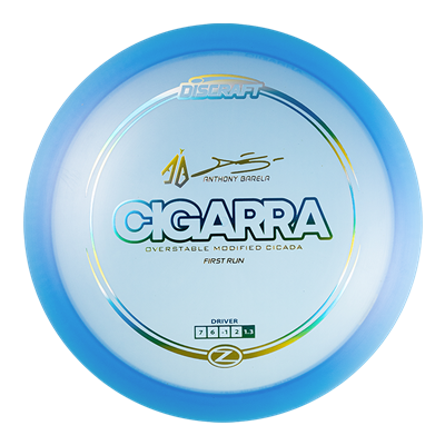 Discraft Cigarra - Anthony Barela Signature Series 1st Run - Z Line - | 7 | 6 | -1 | 2 | - Stable-Straight