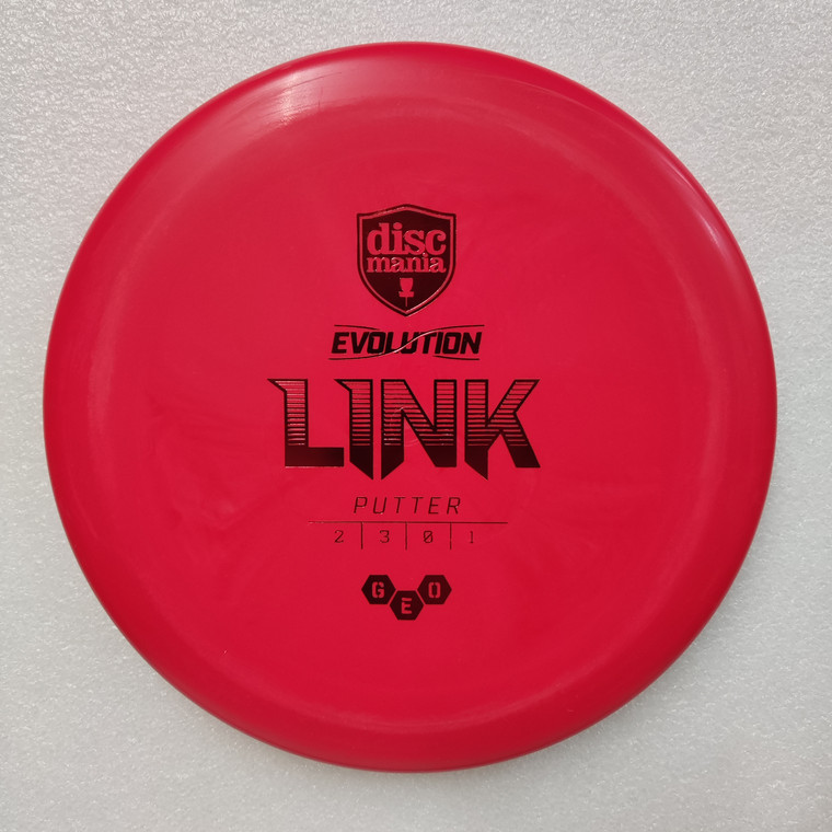 Discmania Link - Geo Line - | 2 | 3 | 0 | 1 | - Red - Stable-Straight