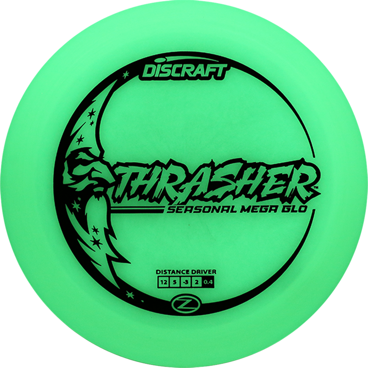 Discraft Thrasher - Seasonal Mega Glo Line - | 12 | 5 | -3 | 2 | - Slightly Understable