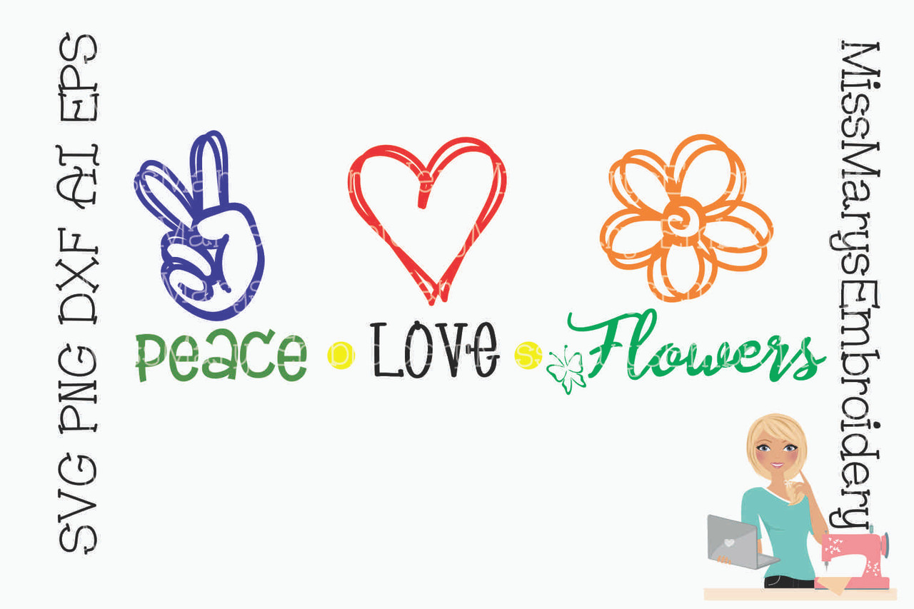 Download 35 Peace Love Rescue Svg Png