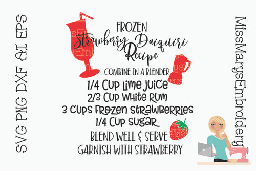 Strawberry Daiquiri Recipe 