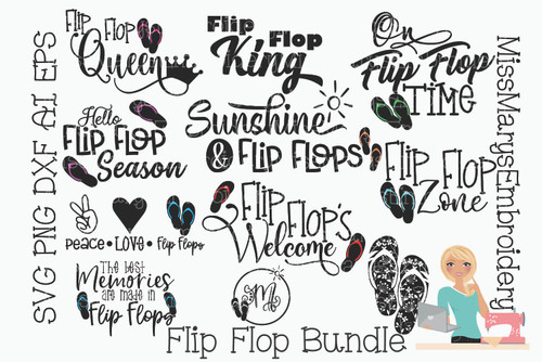 Flip Flop Bundle SVG