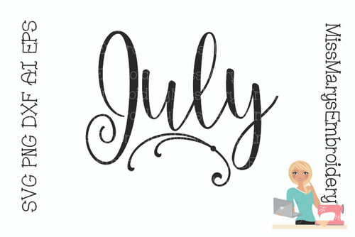 July SVG