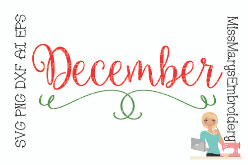 December SVG