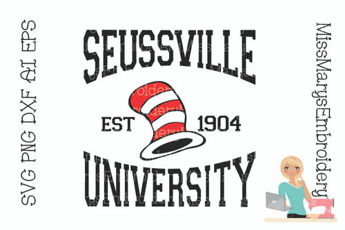 Seussville University SVG