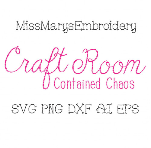 Craft Room Contained Chaos 