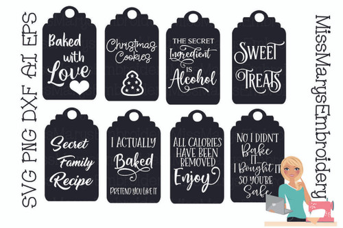 Updated Food Gift Tag Set