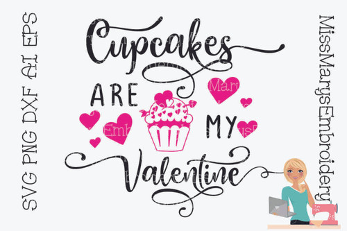 Cupcakes are my Valentine 2