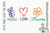 Peace Love Flowers SVG