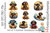 Set of 9 Summer Dachshunds PNG designs 