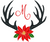 Poinsettia Antlers